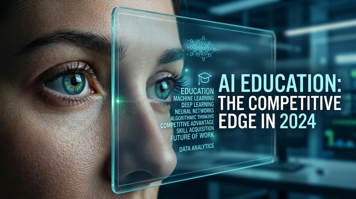 Persona trabajando junto a la inteligencia artificial